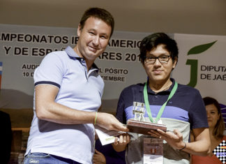 Peruvian Chess Grandmaster Jorge Cori Wins the Ibero-American Championship 2019