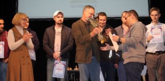 Armenia Grandmaster Sergei Mosvesian wins Igor Kurnosov Memorial Russian Rapid Grand Prix with 9 points out of 11