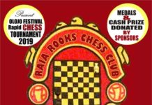 Raia Rooks Chess Club Presents the 2019 Olojo Festival Rapid Chess Tournament!