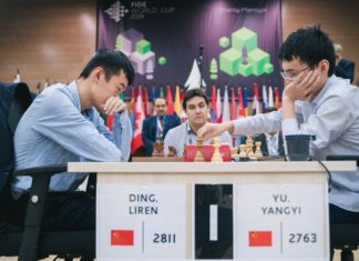 Ding Liren Makes it to the 2019 FIDE World Cup Finals!