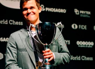 Magnus Carlsen breaks record for longest unbeaten run in chess
