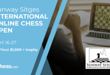 Sunway Sitges Goes Online: Enter Now For 1st Classical Online Swiss