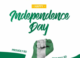 Happy Independence Day Nigeria! 60 and Together