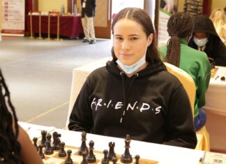 2021 African Individual Chess Championships Round 8: Egyptians Rules, February Leads Women Section