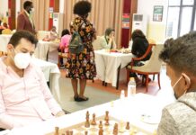 2021 African Individual Chess Championships Round 5: GM Amin Bassem joins the lead.