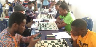 The Chess League Ibadan: Blazing Kings Games Club Takes the Lead