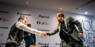 World Chess Championship: Carlsen and Nepomniachtchi made peace in Round 1