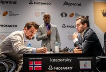 Carlsen versus Nepomniachtchi —Another Draw in Round 2 of the World Chess Championship