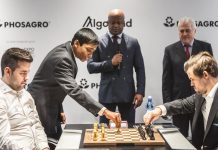 Carlsen is closer to retaining the world championship title for the fifth time