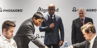 Carlsen is closer to retaining the world championship title for the fifth time