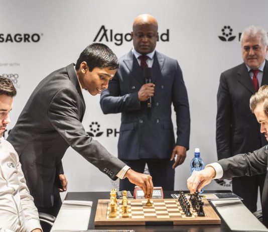Carlsen is closer to retaining the world championship title for the fifth time