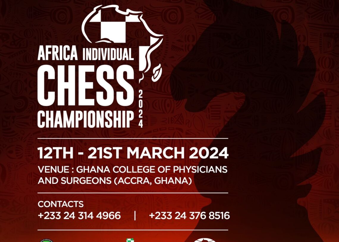 The 2024 African Individual Chess Championship, Accra, Ghana