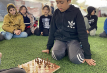 Hope Amidst War: Teenage Duo Brings Joy to Displaced Children in Gaza Through Chess