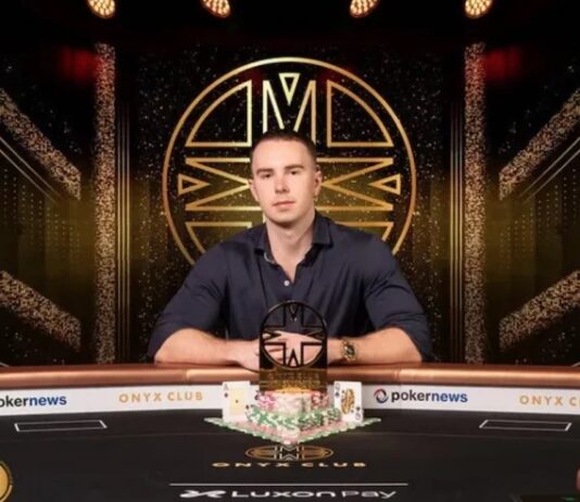 Estonian Chess Grandmaster Ottomar Ladva Claims $1.15M Onyx High Roller Main Event Victory